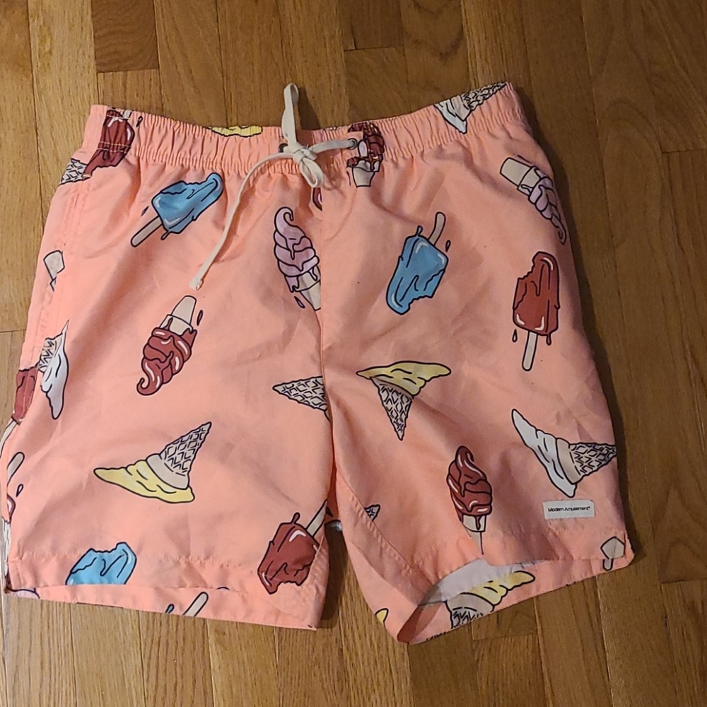 NEVER WORN Ice Cream Swim Shorts